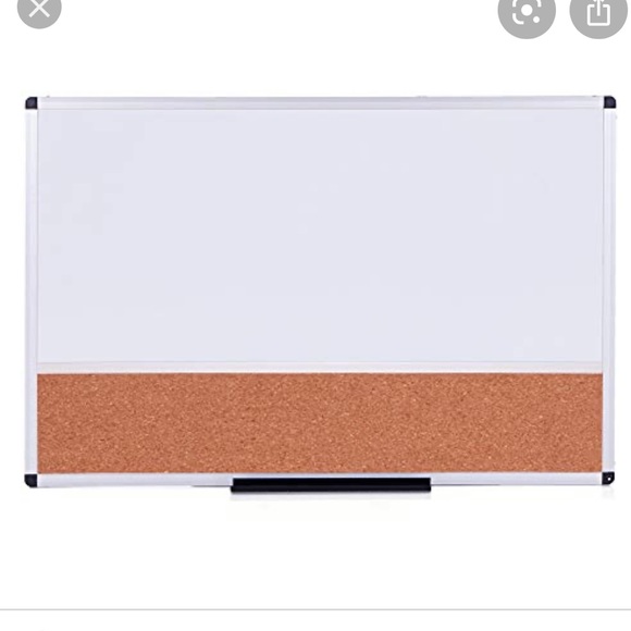 Magnetic White board/ bulletin board